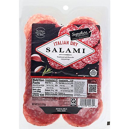 Signature SELECT Salami Italian Dry - EA - Image 2