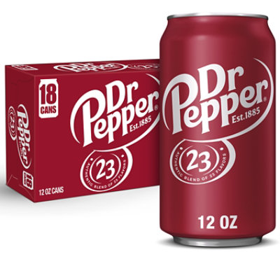 12oz Dr Pepper Cn 18pkx1 Sc - 216 FZ