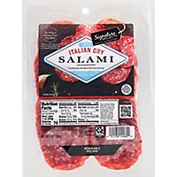 Signature SELECT Reduced Fat Italian Dry Salami - Each - Image 2