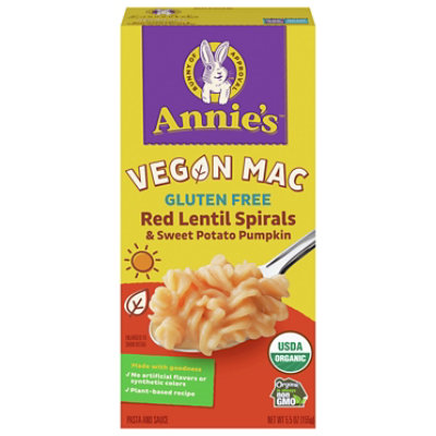 Annies Organic Vegan Red Lentil Spirals With Sweet Potato And Pumpkin Sauc - 5.5 OZ - Image 3