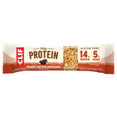Clif Whey Protein Peanut Butter Chocolate Bar - 1.98 Oz
