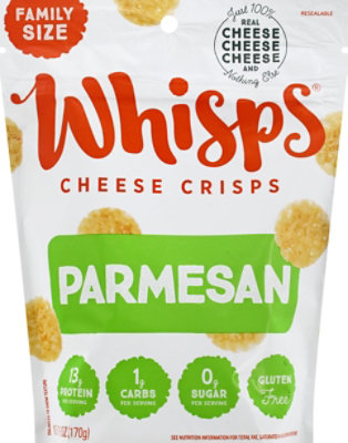 Whisps Parmesan Cheese Crisps Family Size - 6 OZ - Image 2