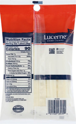 Lucerne String Cheese Whole Milk - 12-1 OZ - Image 6