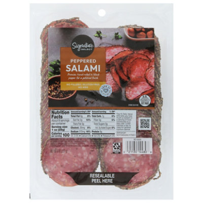 Signature SELECT Peppered Salami - Each - Image 3