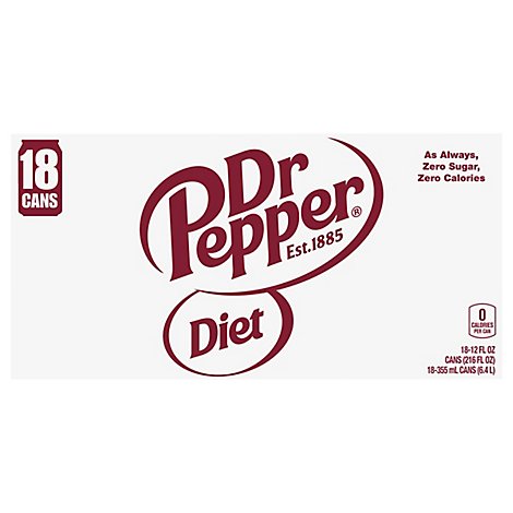 Dt Dr Pepper Cn 18pkx1 Sc 12oz - 216 FZ