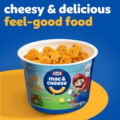 Kraft Mac & Cheese Microwavable Dinner with Super Mario Power-Up Pasta Shapes - 4 1.9 Ozs - Image 5