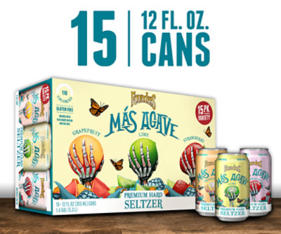 Founders Mas Agave Variety In Cans - 15-12 FZ