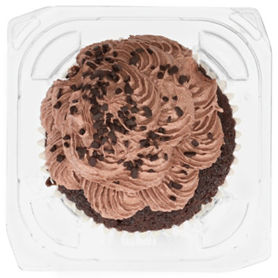 Kimberleys Jumbo Gourmet Triple Chocolate Cupcake - 6 OZ - Image 1