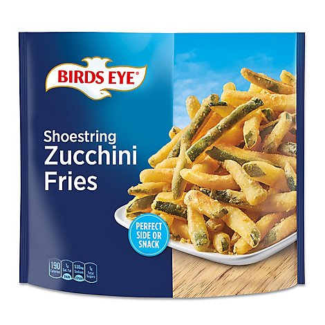 Birds Eye Shoestring Zucchini Fries Vegetable Frozen Snacks - 12 Oz