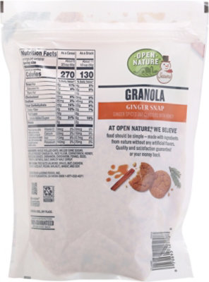 Open Nature Seasons Granola Ginger Snap - 12 OZ - Image 6