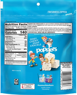Rice Krispies Treats Snap Crackle Poppers Crispy Marshmallow Squares - 5 Oz - Image 6