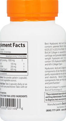 Drb Hyalyronic Acid W Chondroitin - 60 CT - Image 3