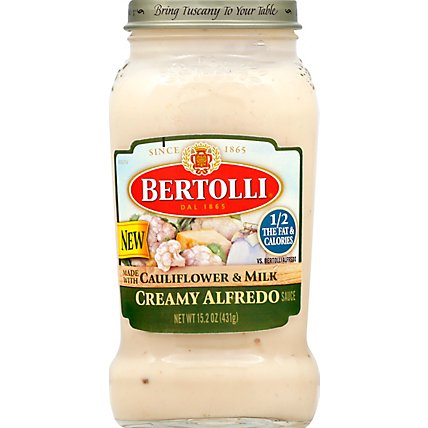 Bertolli Creamy Alfredo With Cauliflower Sauce - 15.2 OZ - Image 2