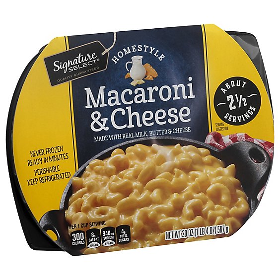 Signature Select Macaroni And Cheese - 20 OZ