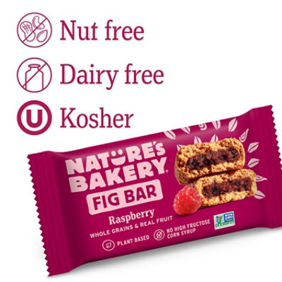 Natures Bakery Fig Bar Raspberry 18ct - 18-2 OZ - Image 4