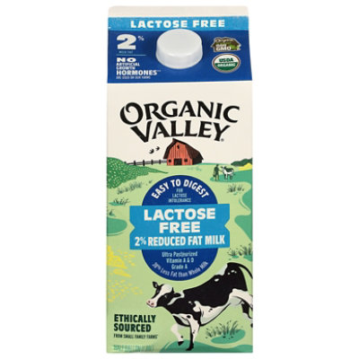 Organic Valley 2% Lactose Free Milk - 64 FZ - Image 2