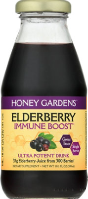 Honey Garden Elderberry Immune Boost - 10.1 FZ - Haggen