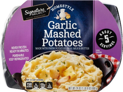 Signature Select Garlic Mashed Potatoes - 24 OZ - Image 2
