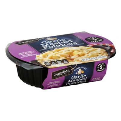 Signature Select Garlic Mashed Potatoes - 24 OZ