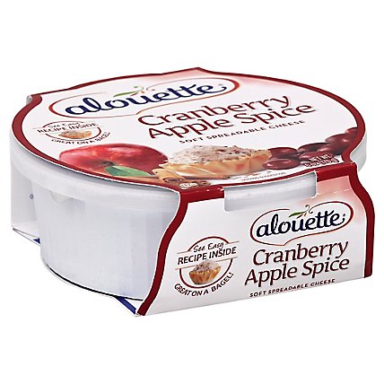Alouette Cranberry Apple Spice Cheese Spread - 6 OZ - Image 1