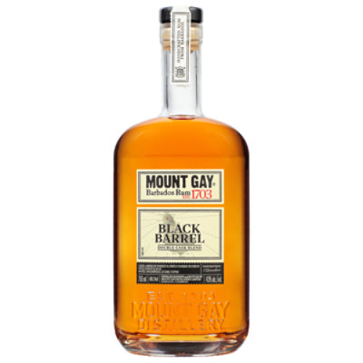 Mount Gay Black Barrel Double Cask Blend Rum - 750 ml - Image 1