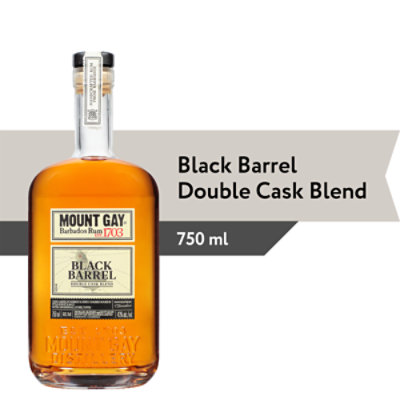 Mount Gay Black Barrel Double Cask Blend Rum - 750 ml - Image 2