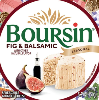 Boursin Fig & Balsamic Chesse - 5.2 OZ