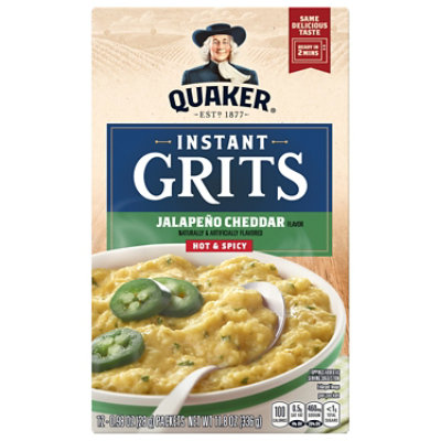 Quaker Hot & Spicy Jalapeno Cheddar Grit - 11.8 OZ - Image 3