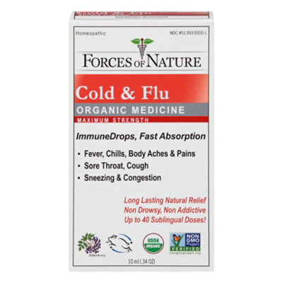Forces Of Nature Immune Drops Cold Flu - 10 ML - Image 3