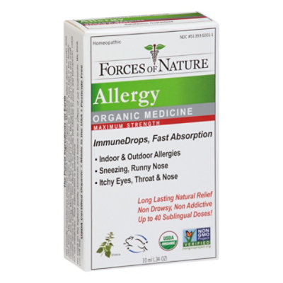 Forces Of Nature Immune Drops Allergy - 10 ML - Image 1
