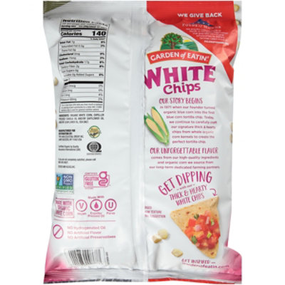 Garden Of Eatin Chip Tortilla  White - 10 OZ - Image 5