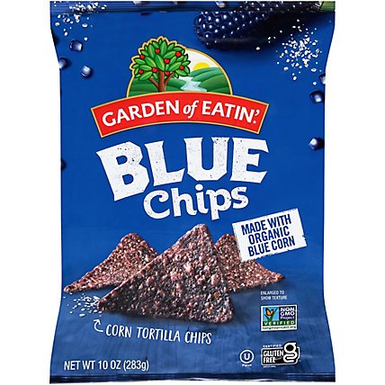 Garden Of Eatin Chip Tortilla Blue - 10 OZ - Image 2