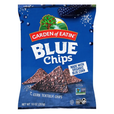 Garden Of Eatin Chip Tortilla Blue - 10 OZ - Image 1