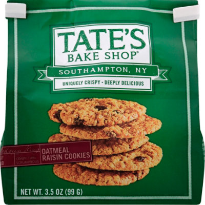 Tate Oatmeal Raisin Cookies - 3.5 OZ - Image 2