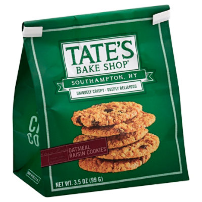 Tate Oatmeal Raisin Cookies - 3.5 OZ - Image 1