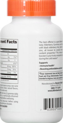 Drb Elderberry Vitamin C Gummies - 60 CT - Image 5
