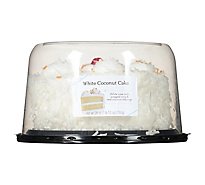 Double Layer White Coconut Cake 7 Inch - 28 OZ