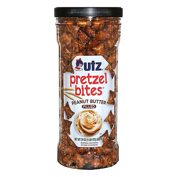 Utz Peanut Butter Filled Pretzels - 24 OZ