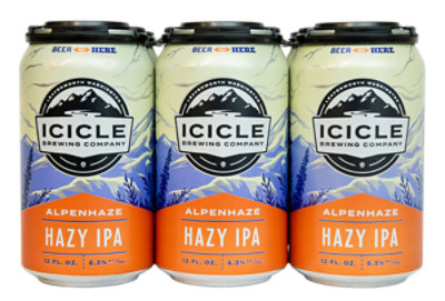 Icicle Alpenhaze Ipa  Can - 6-12 FZ - Image 1