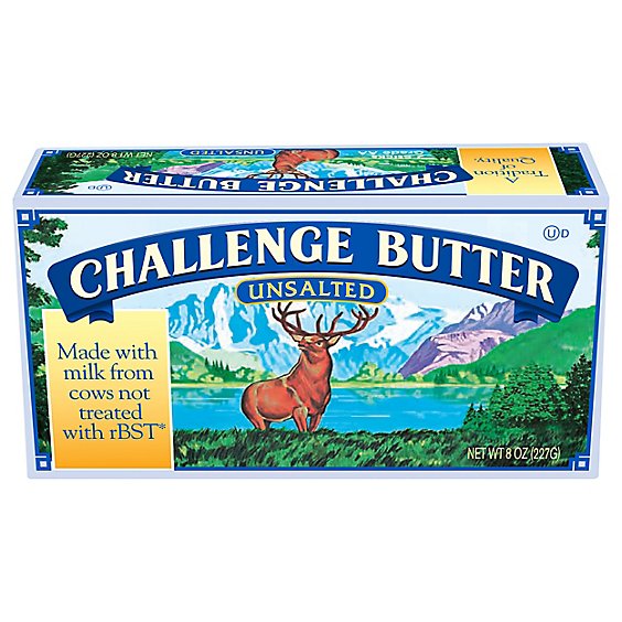Challenge Butter Unsalted - 8 OZ