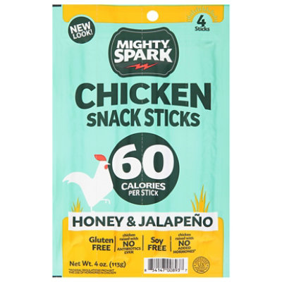 Mighty Spark Jerky Chicken Nashville Hot 4oz - 4 OZ - tomthumb