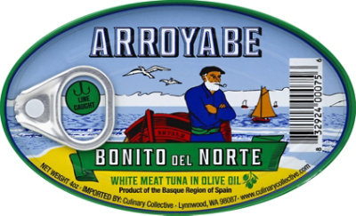 Arroyabe Tuna In Olv Oil - 4 OZ - Image 2