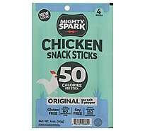 Mighty Spark Original Sea Salt And Pepper Chicken Snack Stick - 4 OZ