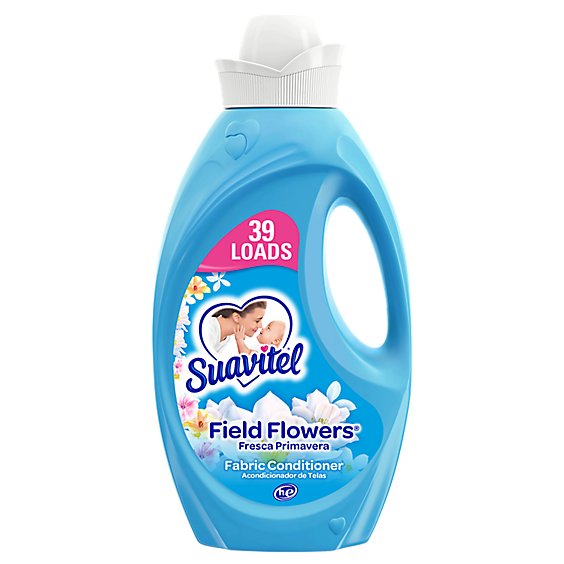 Suavitel Fabric Softener Field Flowers - 46 Fl. Oz.