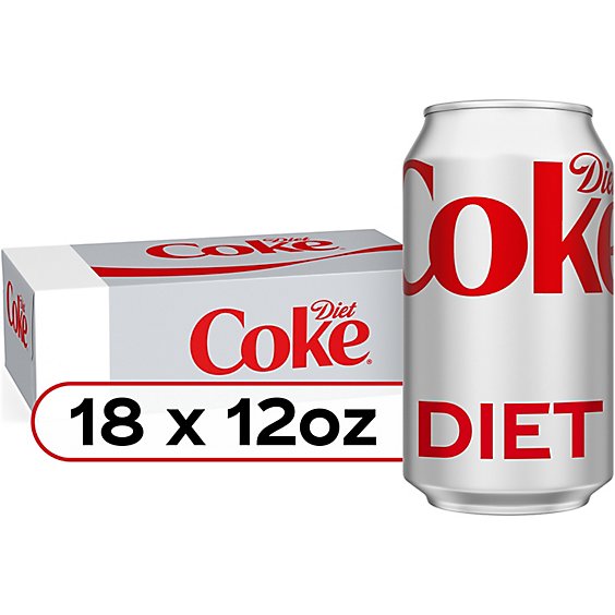Diet Coke Cans - 18-12 FZ
