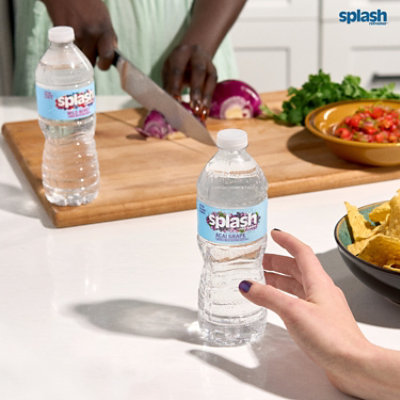 Splash Refresher Acai Grape Flavored Water - 6-16.9  Fl. Oz. - Image 5