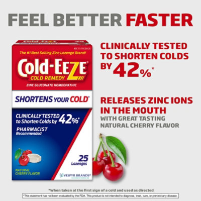 Cold Ezee Lozenges Cherry - 25 CT - Image 5