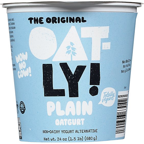 Oatly Oatgurt Plain - 24 OZ