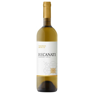 Recanati Yasmine White Wine - 750 ML - Image 1