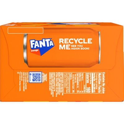 Fanta Orange Soda Cans - 18-12 Fl. Oz. - Image 4